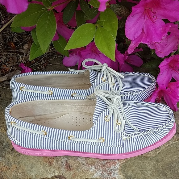 J. Crew Shoes - J. Crew Sperry Top Sider X Striped Boat Loafers